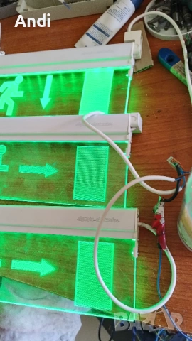 Светеща табела за авариен изход olympia electronics mld 28s g светещи лед табели , снимка 13 - Друго - 54259918