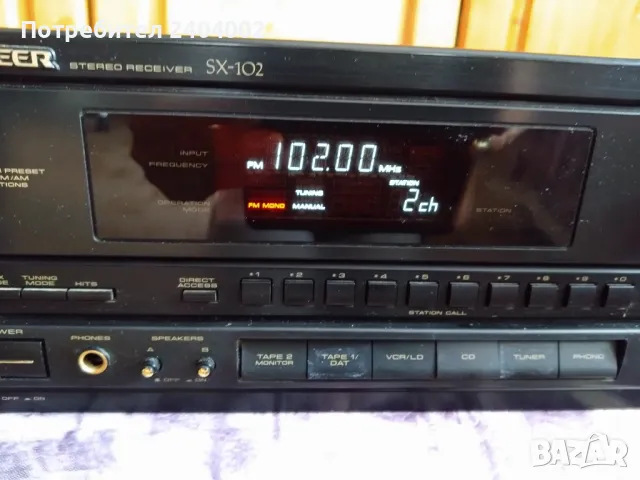 Ресийвър Pioneer SX-102, снимка 8 - Ресийвъри, усилватели, смесителни пултове - 49699981