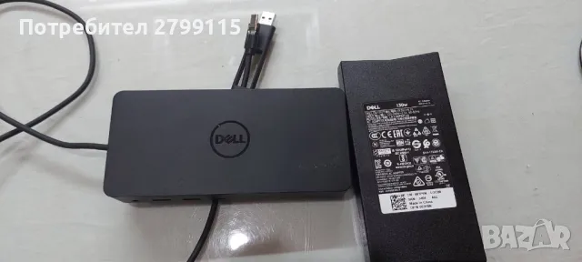 Докинг Станция Dell Universal Dock D6000, снимка 5 - Части за лаптопи - 46975209