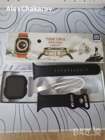 Продавам Смарт Часовник/Smart Watch T800 Ultra , снимка 2 - Смарт часовници - 45684603