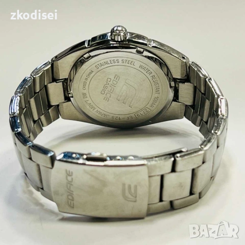 Часовник Casio EF-125, снимка 3 - Мъжки - 53495225