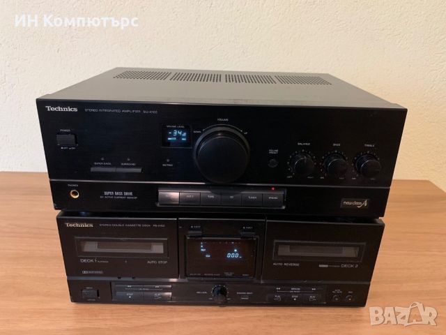 Продавам сет Technics SU-X102 и Technics RS-X102