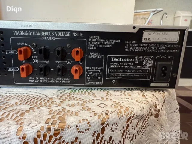Technics SU-V1X усилвател , снимка 14 - Ресийвъри, усилватели, смесителни пултове - 50097775