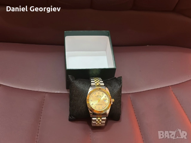 Нов Часовник Rolex Datejust Perpetual Two Tone 36mm, снимка 2 - Мъжки - 53925703