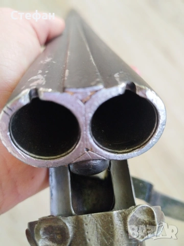 Рядка двуцевна пушка СентЕтиен., снимка 7 - Колекции - 53797835