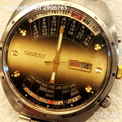 Orient вечен календар, снимка 3 - Антикварни и старинни предмети - 52991773