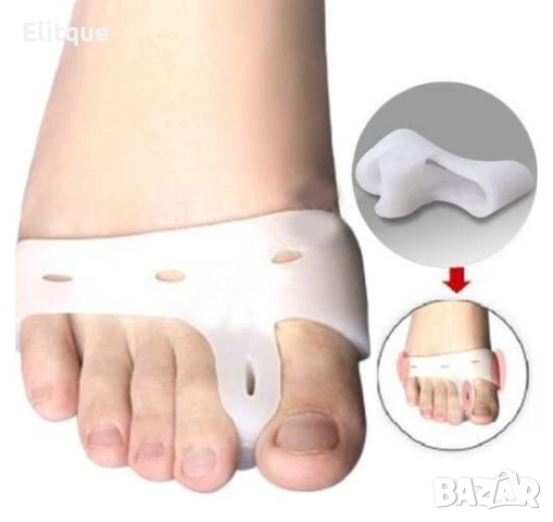 Два броя силиконови разделители за изпъкнали кокалчета, снимка 3 - Други - 52888652