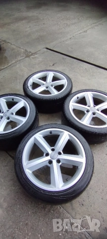 джанти и гуми от Ауди А5 18 5х112 66 ЕТ 29 S LINE 8T Audi A6 Audi A4, снимка 2 - Гуми и джанти - 51159773