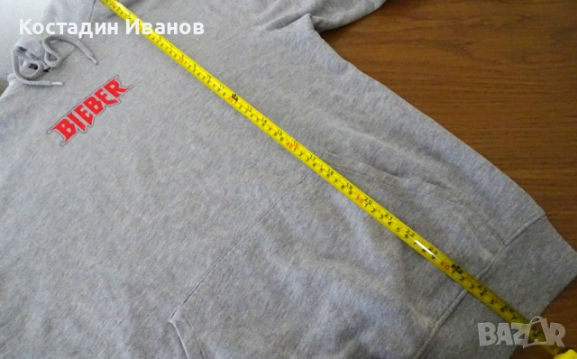 Justin Bieber мъжки суичър размер М Джъстин Бийбър, снимка 7 - Суичъри - 54053340