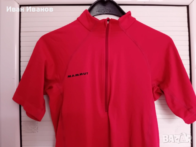 Оригинална фланелка с къс ръкав Mammut, снимка 6 - Спортни дрехи, екипи - 51664889