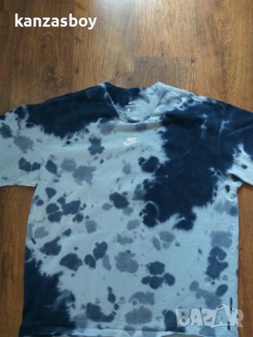 Nike NSW TIE-DYE TEE Blue - страхотна мъжка тениска , снимка 4 - Тениски - 46600014