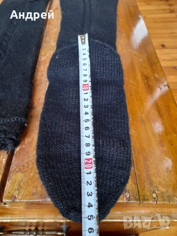 Стари вълнени чорапи #4, снимка 6 - Други ценни предмети - 53380131