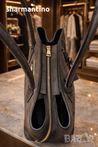 PRADA MILANO 1913 ОРИГИНАЛ кожена чанта - 665 лв, снимка 5 - Чанти - 50239617