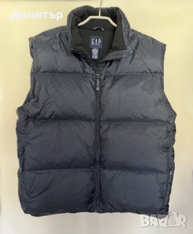 Мъжки пухен елек GAP, снимка 3 - Якета - 51941910