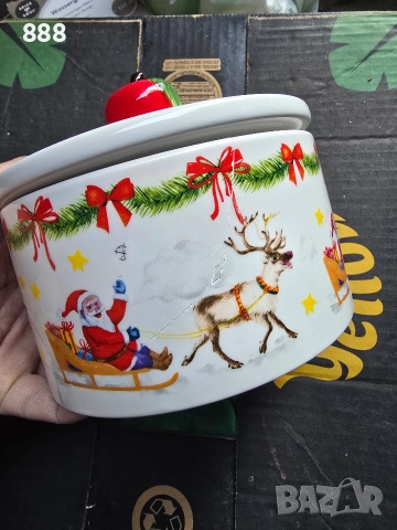 коледна порцеланова купа