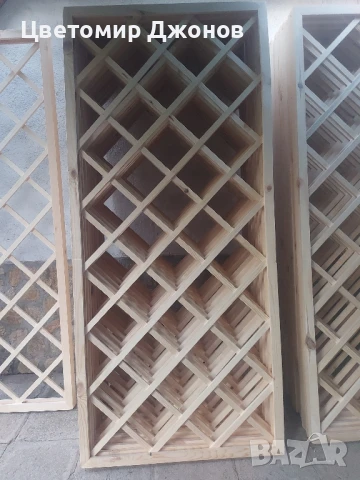 Декоративна дървена решетка, снимка 7 - Декорация за дома - 50956350