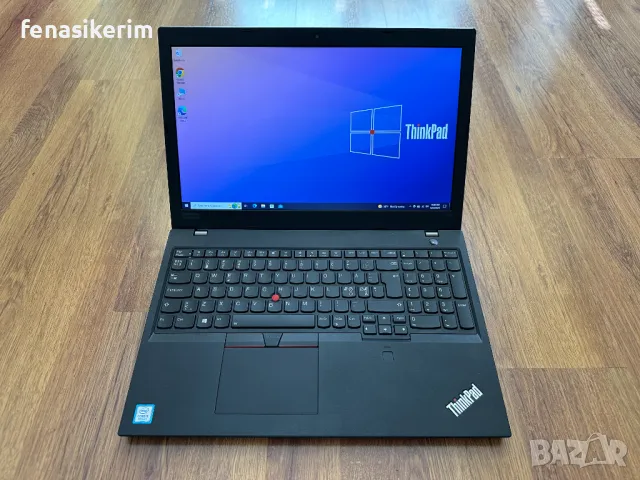 15.6' Full HD IPS Core i5-8250u Lenovo ThinkPad L580 8GB DDR4/256GB NVMe/HDMI/Подсветка/Бат 6ч, снимка 1 - Лаптопи за работа - 48882273