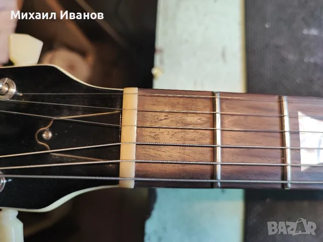 Vintage SG с много подобрения! Gibson Електроника, Kluson Tunners, ABR& Tailpiece, Jescar 58118 fre, снимка 4 - Китари - 46904989