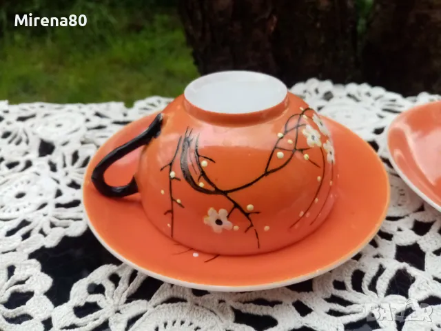 Винтидж японски сетове - 2 бр., снимка 2 - Чаши - 50437115