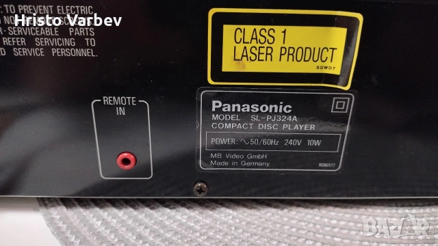Panasonic SL-PJ324A, снимка 8 - Аудиосистеми - 53927972