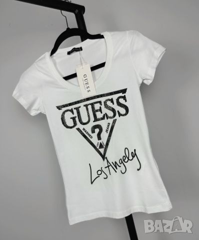 GUESS , Armani , balenciaga дамска тениска , снимка 2 - Тениски - 45792809