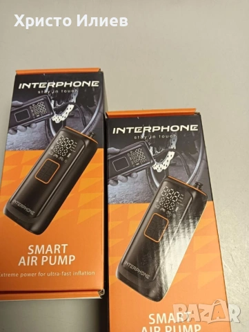 Мини Компресор air pump power bank преносим компресор 4000 mAh, снимка 9 - Аксесоари и консумативи - 53593777