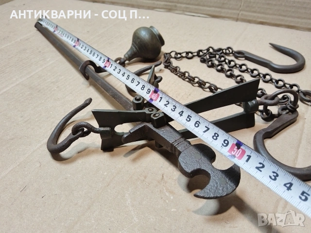 Стар Кован Османски Кантар. / НОМЕР 1585., снимка 8 - Антикварни и старинни предмети - 53669743