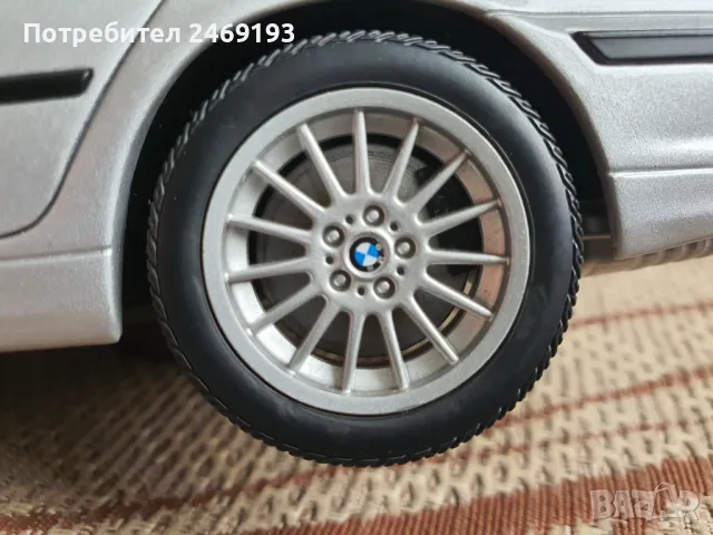 Метална количка BMW e46 1/18, снимка 12 - Колекции - 48564568