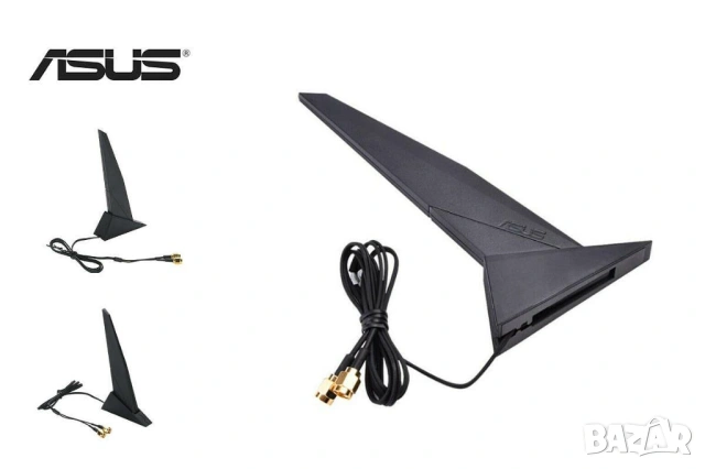 • Антена Asus Sharkvin Dual Band 2T2R 2.4/5Ghz 0.8 m/3dBi