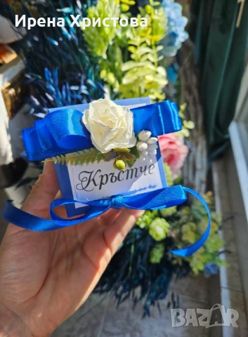 Комплект за кръщене, снимка 3 - Декорация - 51235985