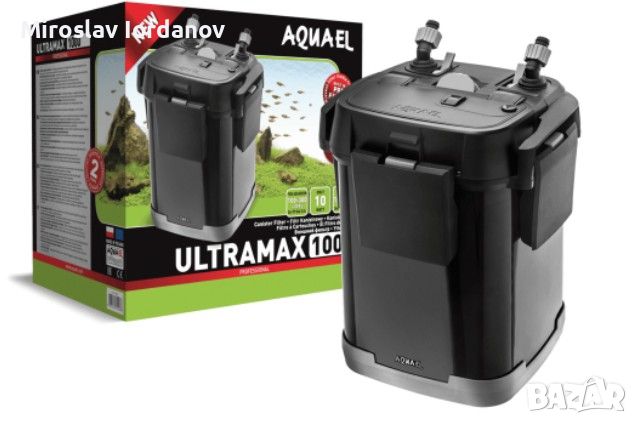 Външен филтър Aquael ultra max 1000, снимка 1 - Оборудване за аквариуми - 46215027
