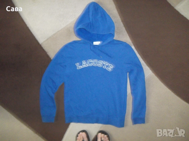 Суичър LACOSTE  мъжки,С, снимка 2 - Суичъри - 52136796