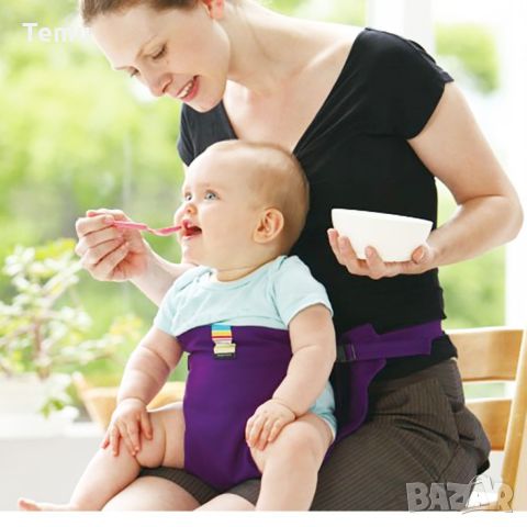Nippon Tex Japan Genuine сгъваем бебешки колан за стол  за хранене Бебешки колан за хранене, снимка 3 - Други - 45697624