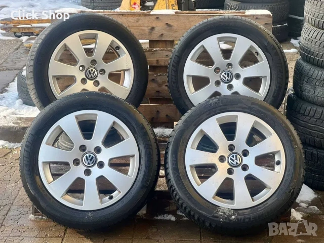 5х112 Джанти 16 цола VW Голф Кади Тоуран 5x112 Touran Caddy Golf, снимка 5 - Гуми и джанти - 53101546