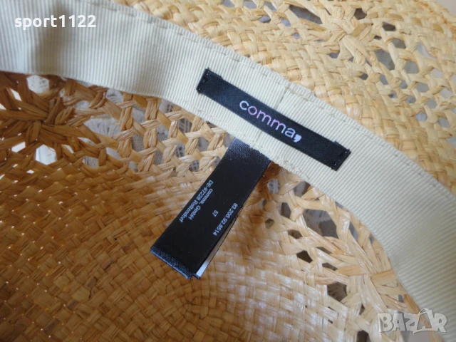 Comma/дамска сламена шапка, снимка 3 - Шапки - 50488361