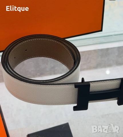 колани от естествена кожа в кутия hermes , снимка 3 - Колани - 53216914