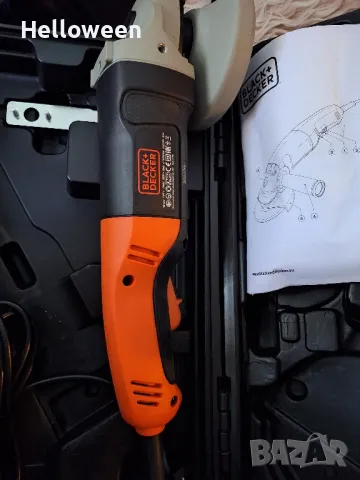 Ъглошлайф Black&Decker, KG1202K 1200 W, 125 мм, 11000 об/мин, снимка 5 - Други инструменти - 46929562