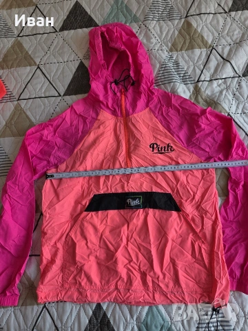 Ветровка pink victoria secret, снимка 4 - Спортни екипи - 54235794