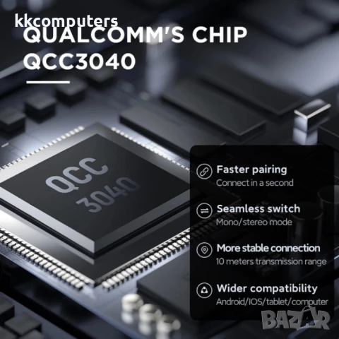 Xiaomi Youpin Haylou Moripods T33 Bluetooth 5.2 Слушалки, снимка 7 - Bluetooth слушалки - 50573441