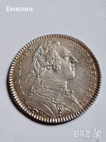 RARE. FRANCE ( ANGERS ) ASSIDUIS CONSILIIS.LOUIS 15th.1715-74. SILVER TOKEN , снимка 2 - Нумизматика и бонистика - 45807212