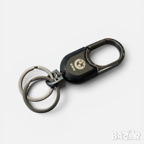 Луксозен метален ключодържател BMW / БМВ – графитен дизайн
