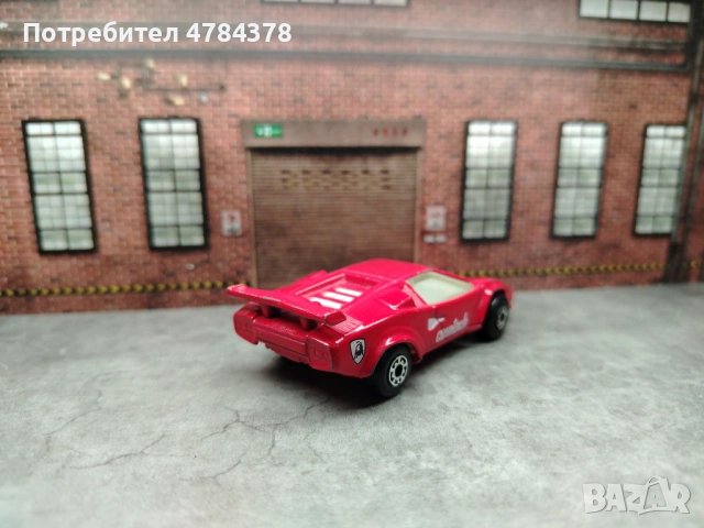 Matchbox Lamborghini contact LP 500 1985, снимка 4 - Коли, камиони, мотори, писти - 54217997