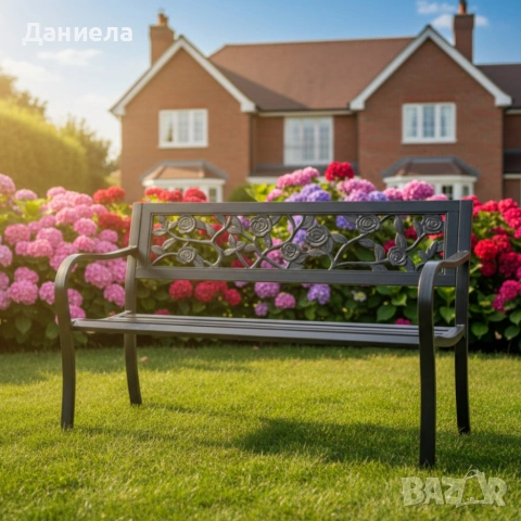 Градинска пейка - стил и удобство в градината, снимка 2 - Градински мебели, декорация  - 53566463