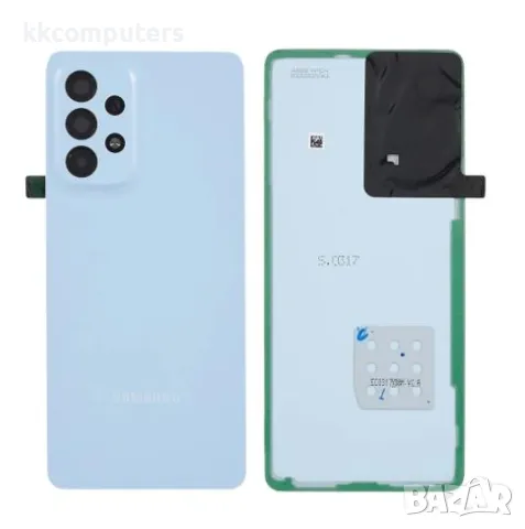 Капак батерия зa Samsung A53 /5G/ (А536) Син / КЛАС A Баркод : 116428, снимка 1 - Резервни части за телефони - 47126926