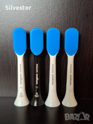Резервни Глави/Накрайници за почистване на езика Philips Sonicare W, TongueCare+