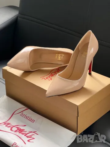 обувки на ток christian louboutin, снимка 3 - Дамски ежедневни обувки - 50405729