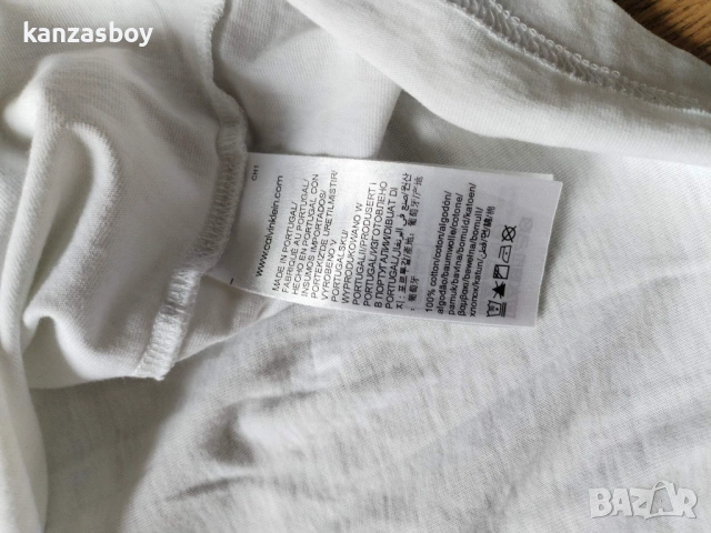 calvin klein - страхотна мъжка тениска XЛ , снимка 8 - Тениски - 53886165