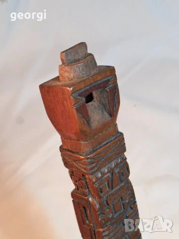 Боливийски музикален инструмент тотем 33/2 , снимка 3 - Духови инструменти - 53525262