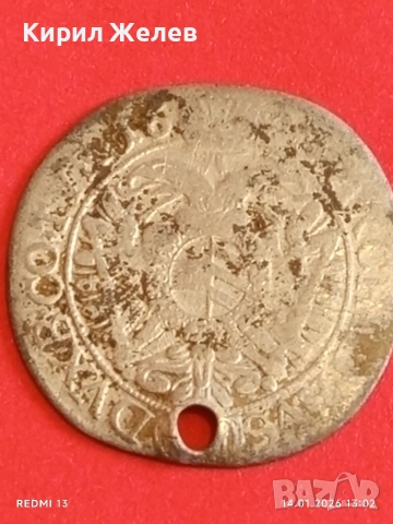 Сребърна монета 6 кройцера Леополд първи Австрия за КОЛЕКЦИЯ 52928, снимка 11 - Нумизматика и бонистика - 53095484