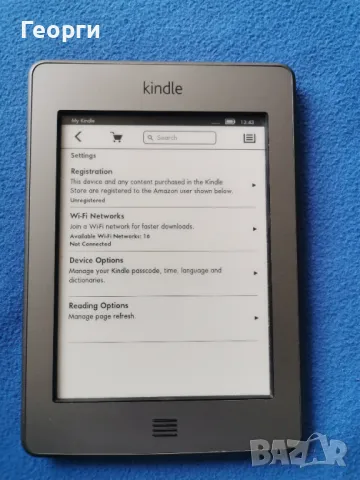 четец Kindle Touch, снимка 5 - Електронни четци - 47568983